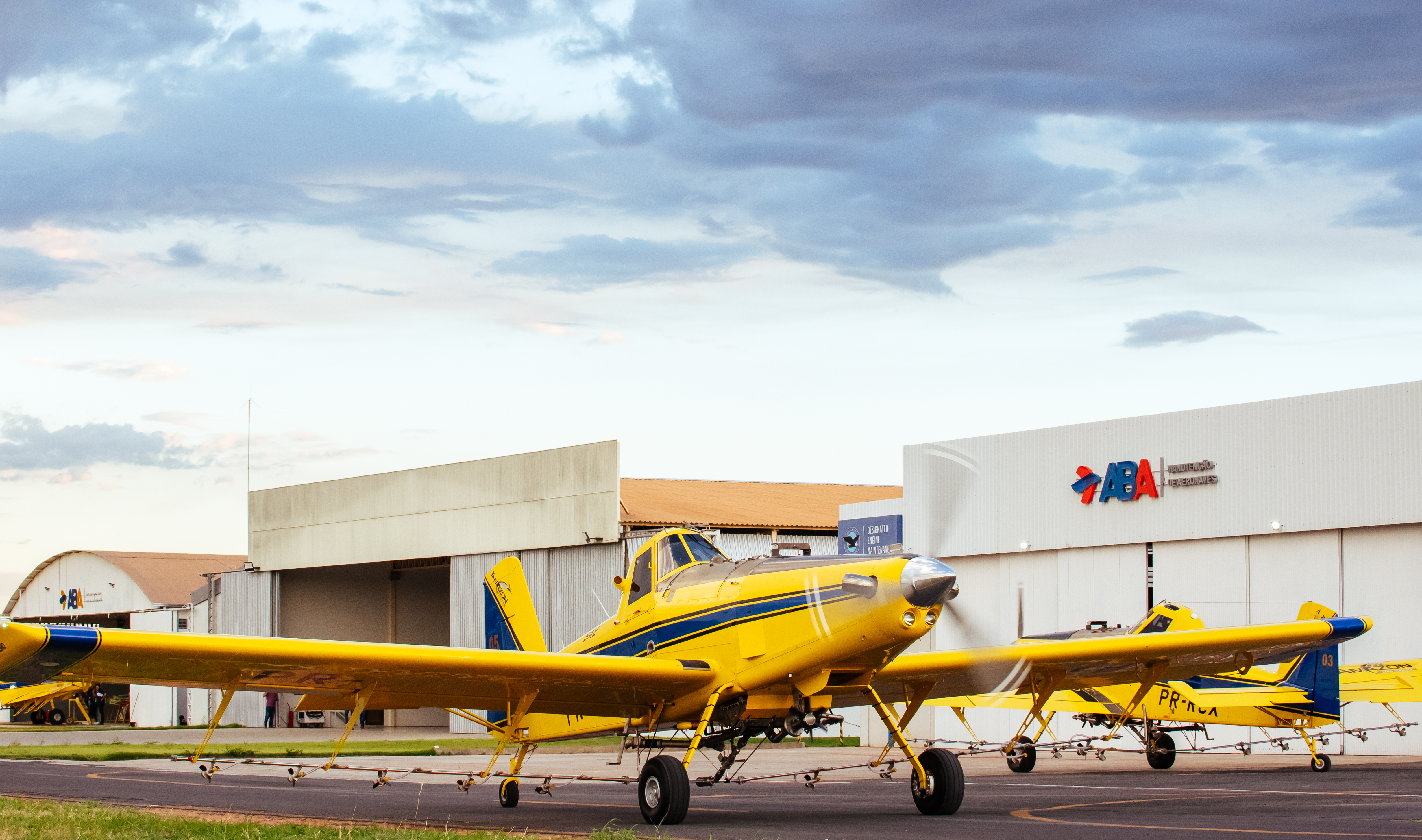 Estrutura técnica da ABA Manutenção de Aeronaves